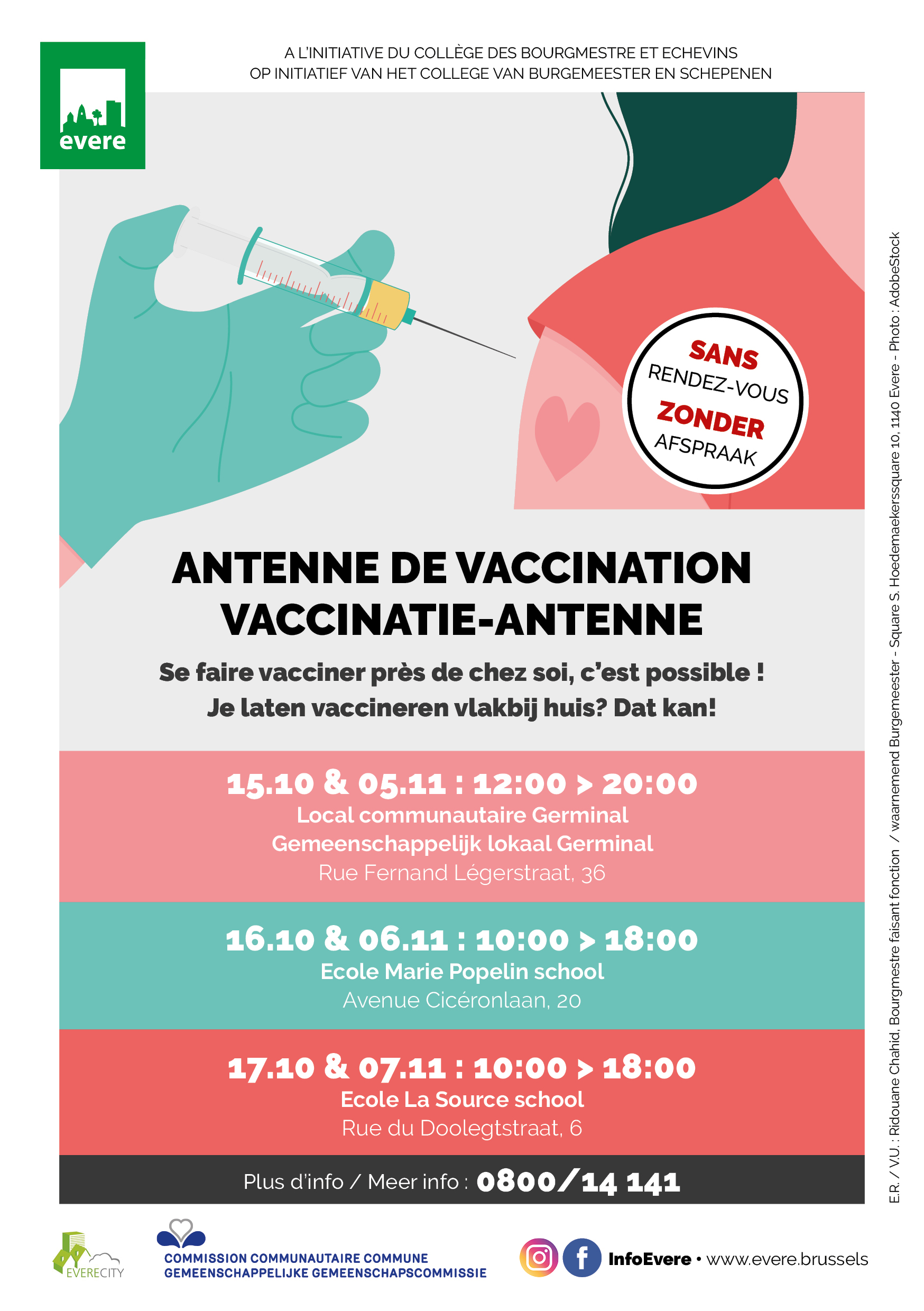 Bescherm uzelf en uw omgeving door u te laten vaccineren.