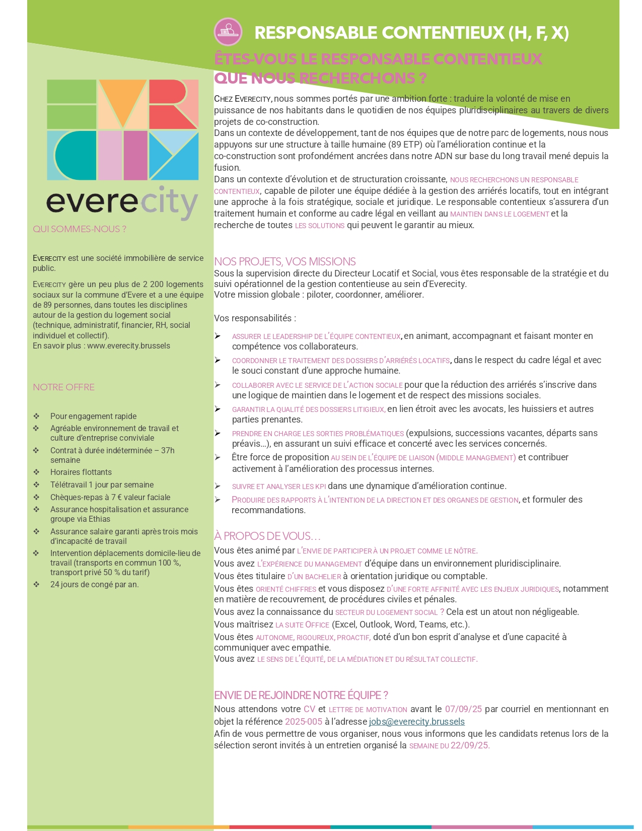 Responsable contentieux