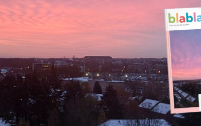 De winter heeft zijn intrek genomen in onze wijken, net zoals BlaBlaCity in alle brievenbussen.