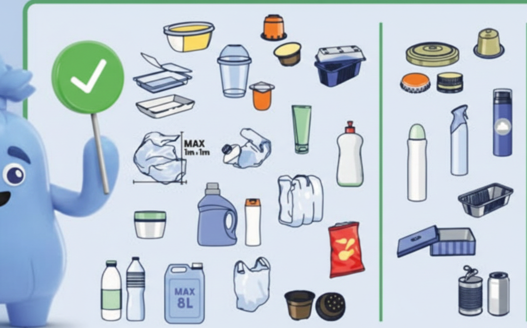 Bien trier, c’est agir pour des quartiers plus propres  ♻️