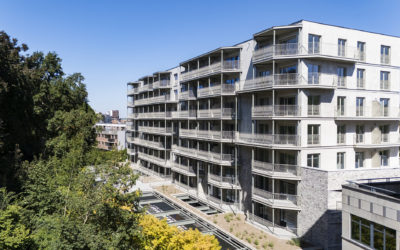 Inhuldiging van het residentiële project “Le Jules” in Evere