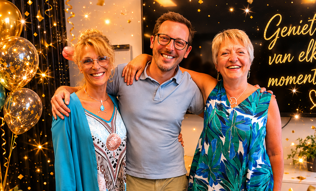 Veel gelach, enkele tranen en een uniek moment dat we als team hebben gedeeld om afscheid te nemen van mevrouw Daisy Auquier.