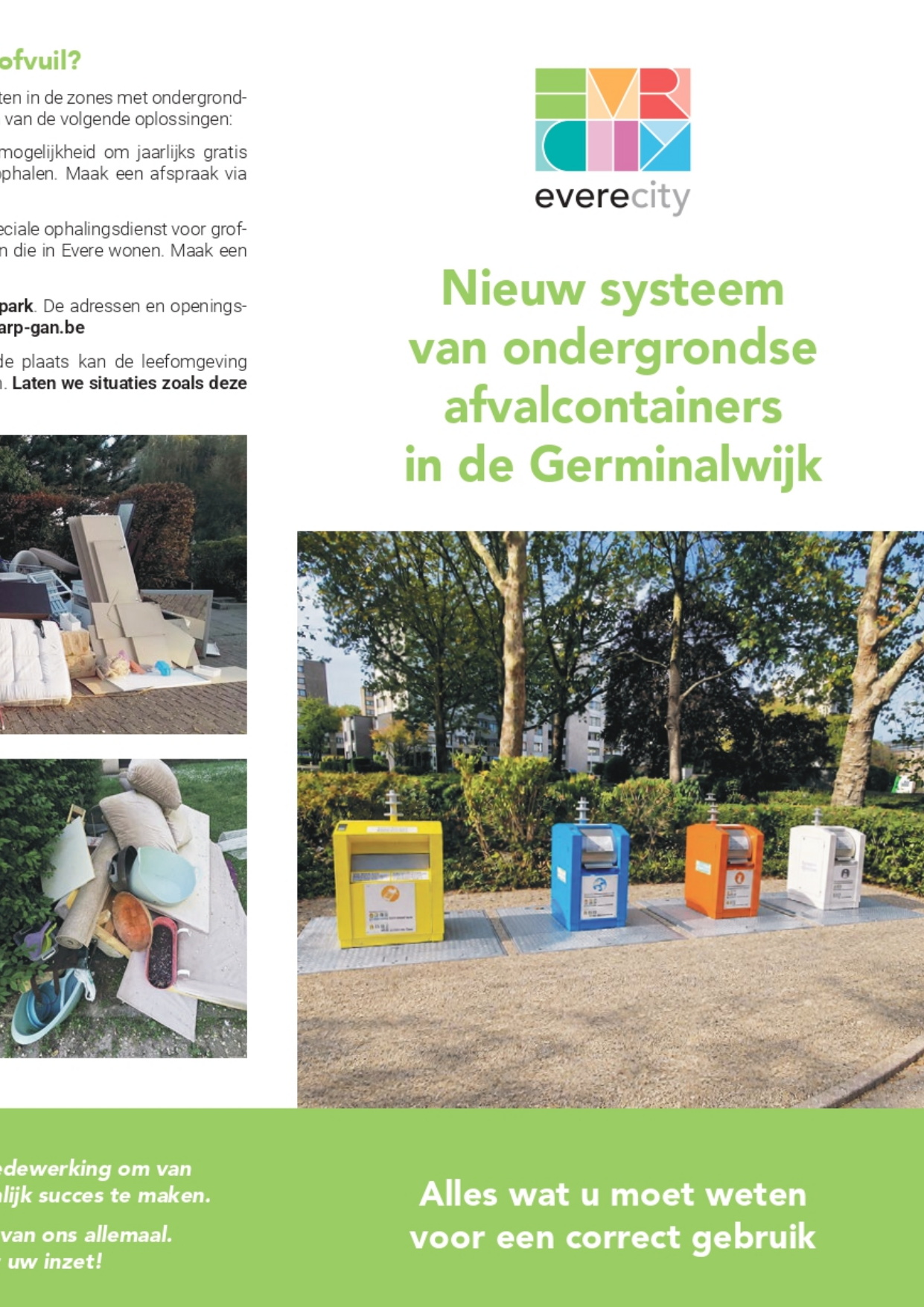 Ondergrondse afvalcontainers