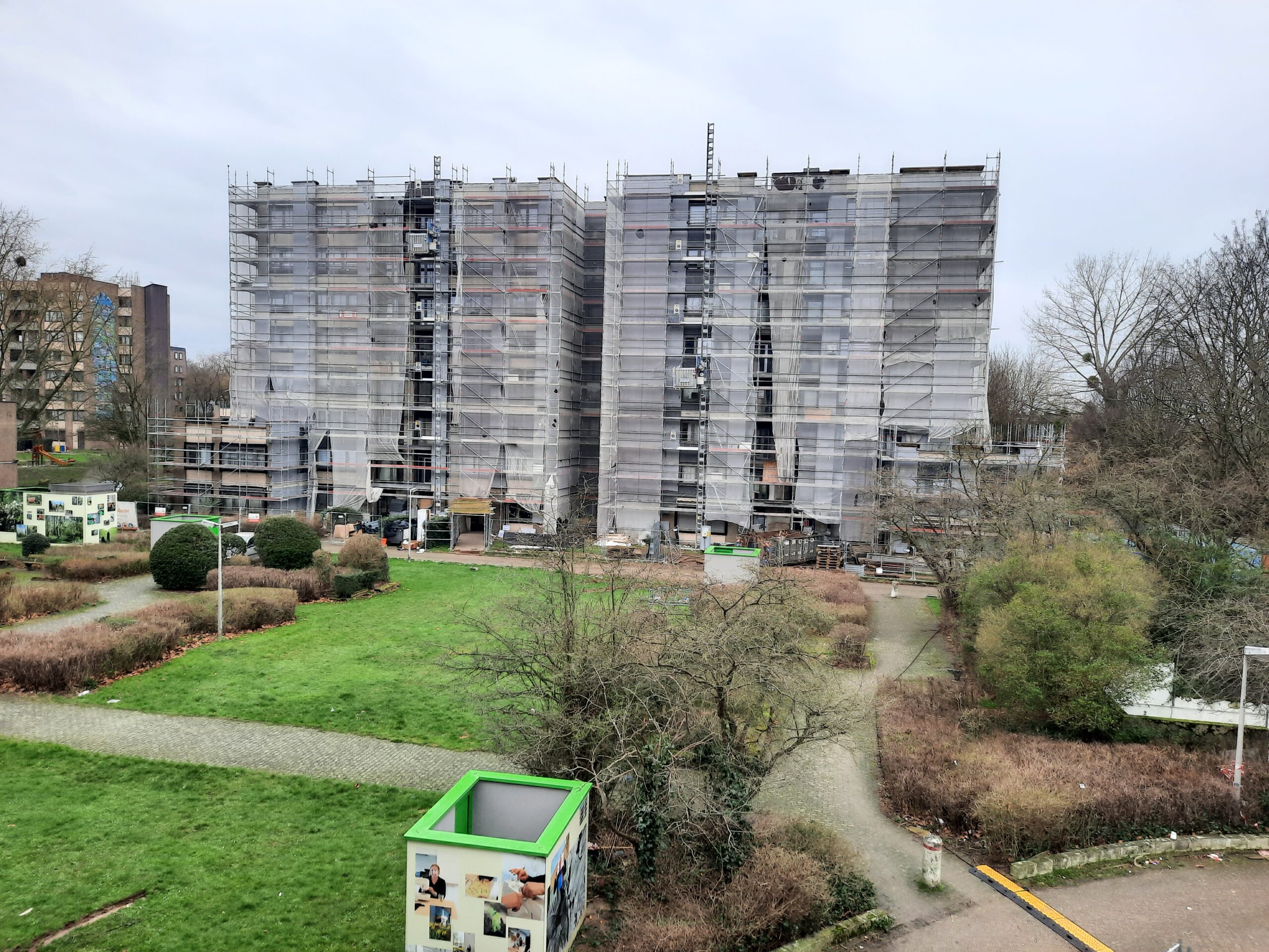 un quartier qui se transforme, avec ses habitants