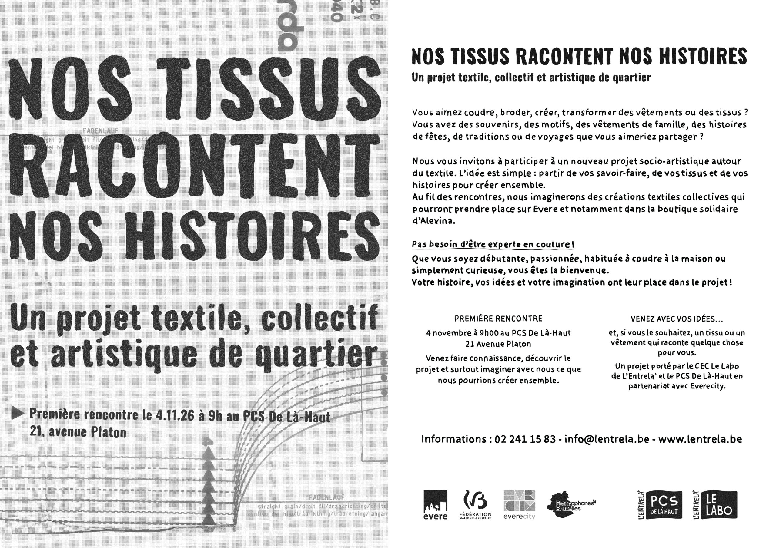 Nos tissus racontent nos histoires