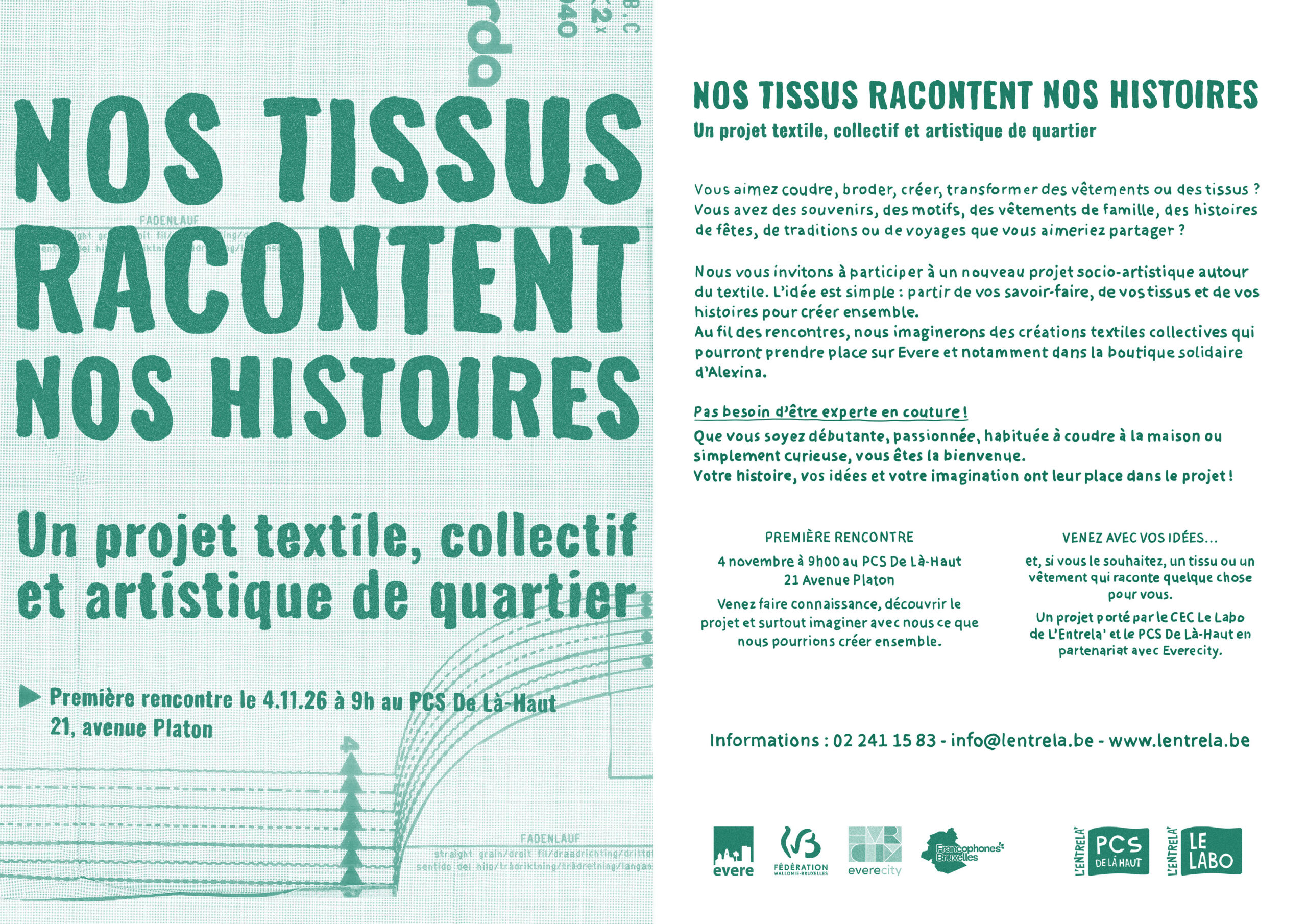 flyer numérique v2 - création textile